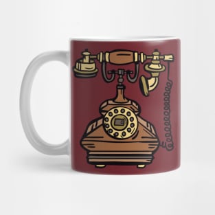 Retro Rotary Phone Mug